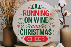 Running On Wine And Christmas Cheer Product Image 3