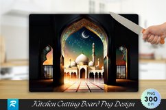 Islamic Cutting Board Sublimation Design Product Image 1