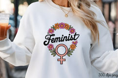 Feminist PNG, Girl Power sublimation PNG Product Image 3