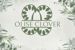 Olive Bloom Split - Monogram Serif Split Monogram Font Product Image 2