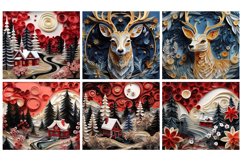 Christmas Tumbler Wrap Bundle | Christmas | Sublimation Product Image 14