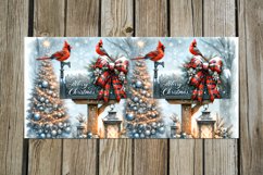 Christmas Cardinal | 4 Xmas Sublimation Mug designs Product Image 3