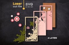 Pig Frame SVG laser cut file for Glowforge Product Image 3