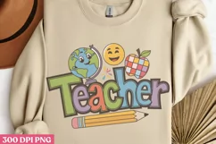 Teacher PNG, Teacher Appreciation Sublimation PNG Product Image 3