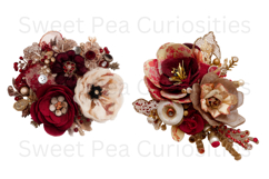 Tags, Flowers, Label, Ephemera, PNG, Junk Journal, clipart Product Image 3