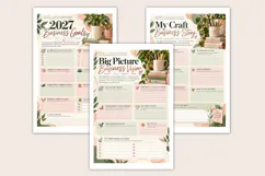 2027 Craftpreneur Business Planner Product Image 3