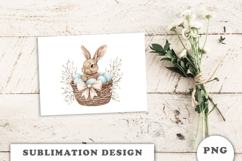 Watercolor Easter Bunny png Product Image 3