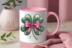 Disco Shamrock PNG, St Patrick&#039;s Day Sublimation PNG Product Image 3