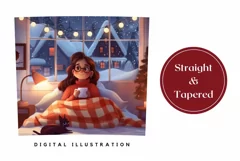 Christmas Tumbler Sublimation, Cozy Winter Tumbler Design Product Image 3
