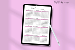 2026 Calendar Planner Template Editable Canva Planner Product Image 3