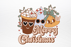 Retro Groovy Christmas SVG Product Image 3