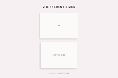 2026 Year Calendar, Landscape, Printable, A4/Letter Size Product Image 3