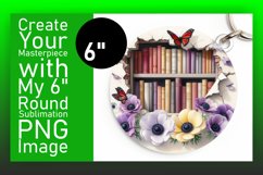 Artful Circle Design Sublimation PNG , Books Product Image 1
