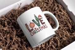 Glitter Christmas PNG Bundle 11 Festive Sublimation Designs Product Image 3