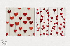 Valentine's Day Digital Paper, background clipa Product Image 3