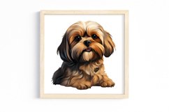 Cute Sleeping Dogs Clipart Product Image 3