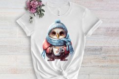 Christmas Animals Coffee Sublimation Clipart, Christmas PNG Product Image 3