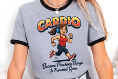 Funny Cardio Running Quote PNG Design Product Image 3