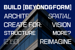 Jechro - Modern Geometric Family Font Product Image 3