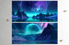 Northern Lights | Christmas Sublimation Mug design bundle Product Image 3