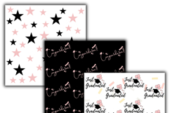 Graduation 2026 baby pink digital papers Product Image 2