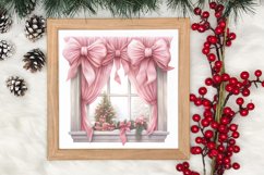 Pink Tis The Season Christmas Sublimation, Christmas Clipart Product Image 3