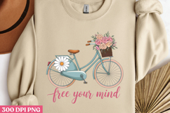 Free your mind PNG, Motivation Sublimation PNG Product Image 3
