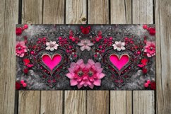 Vintage Hearts | 4 Gothic Valentine Sublimation Mug designs Product Image 3