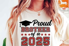 Proud Sister and Brother of a 2025 Graduate | Senior Family Product Image 3