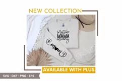 Mother Mama Mommy SVG Design - Sleeve T-Shirt Design Product Image 3