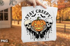 Stay Creepy Sublimation - Halloween PNG Design Product Image 2