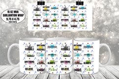 Motivational Mug Wrap Sublimation, Funny Mug Design Product Image 1