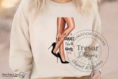 Life Is Short Buy the Heels Fashion Quote PNG Woman Legs Product Image 5