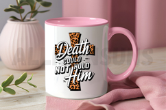 Death Could Not Hold Him PNG, Jesus Sublimation PNG Product Image 3