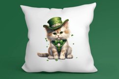 St Patricks Day Cats Clipart Bundle, St Patricks Day Cats Product Image 3