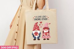 A love like gnome other PNG, Cozy Valentine Sublimation PNG Product Image 1