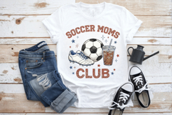 Soccer Mom Club PNG Sublimation | Soccer PNG Design Product Image 3