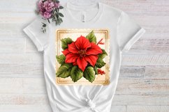 Christmas Postage Stamps Sublimation Clipart, Product Image 3