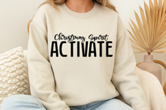 Christmas Spirit Activate SVG Product Image 1