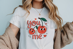 You and me Sublimation PNG, Love couple PNG Design Product Image 3