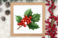 Vintage Christmas Collection Sublimation Clipart Product Image 3