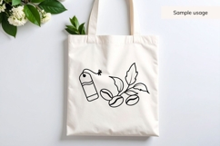 Hand Drawn Bookmark And Coffee Beans SVG Product Image 3