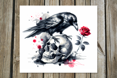 Gothic Skulls | 4 Halloween Skinny tumbler designs PL Product Image 3