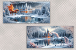 Coffee Mugs I 10 Sublimation Mugs with Unicorn, JPG Product Image 4