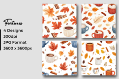 Autumn Spice Digital Paper Product Image 3