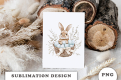 Watercolor Easter Bunny png Product Image 3
