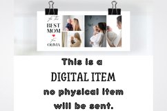 Editable 11 &amp; 15 Oz Mug Press Sublimation Best Mom Photo Product Image 4