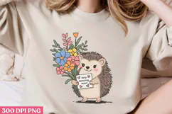Cute Animals Mothers Day Clipart PNG Product Image 3