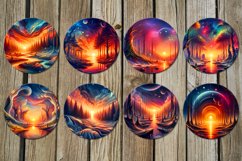 Fantasy | Car coaster &amp; key chain sublimation designs Product Image 3