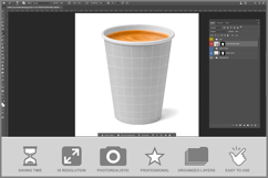 Isolated Coffee Cup Product Image 2